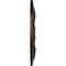 Ekena Millwork Rose Ceiling Medallion (Fits Canopies up to 13 1/2"), Hand-Painted Green Gold, 33 7/8"OD x 2 3/8"P CM33ROGGS - alternate 2